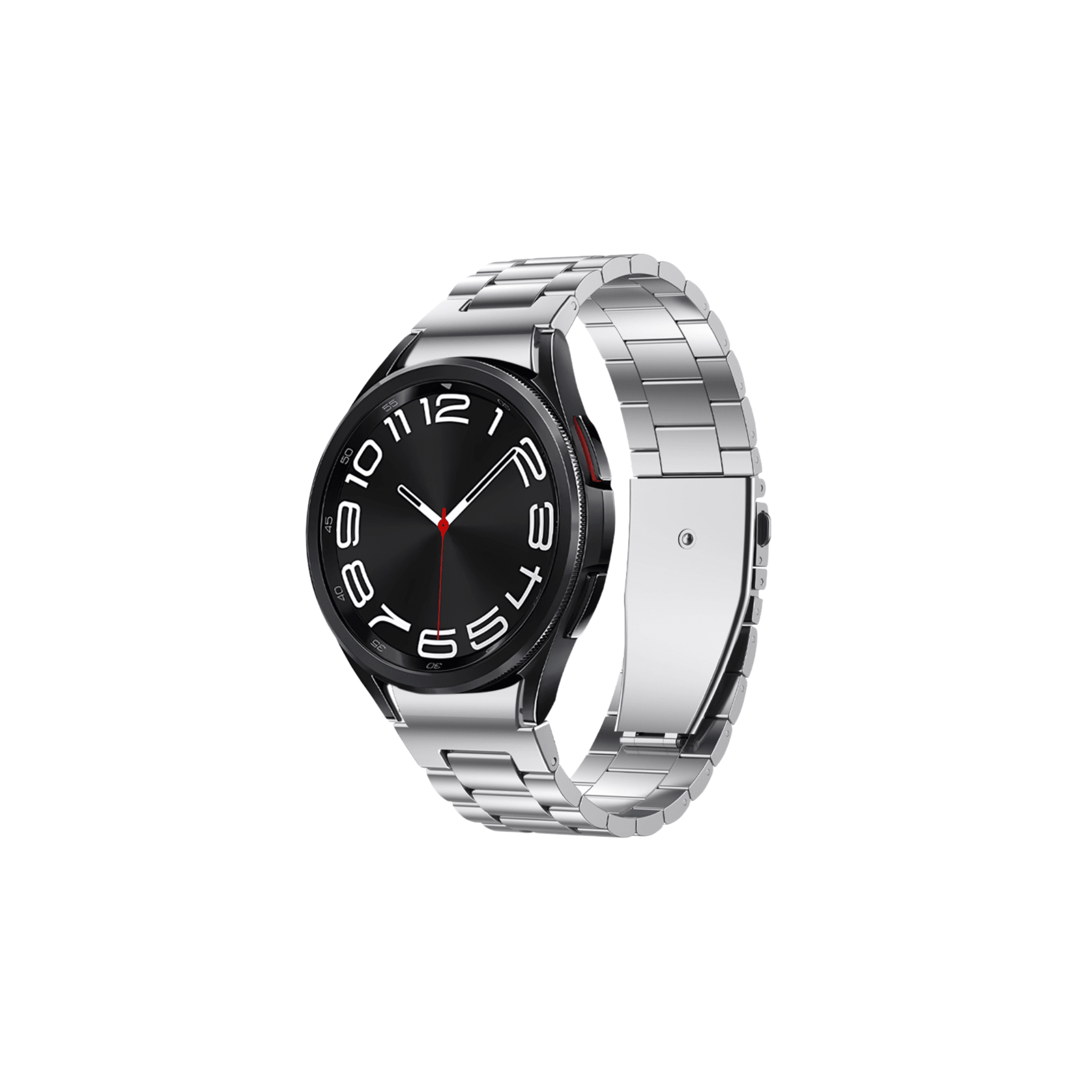 Smartbandz Matrix Edition – elegantes Edelstahlarmband mit 20 mm Bandbreite für Smartwatches, verbindet luxuriöses Design mit langlebigem Tragekomfort.